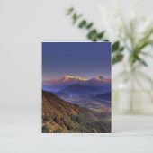 Carte Postale Vue Paysage : HIMALAYA POKHARA NÉPAL (Debout devant)