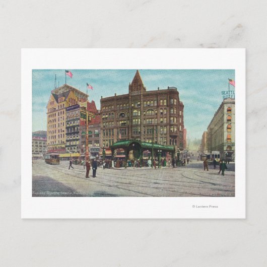 Carte Postale Vue Pergola en Carré Pioneer (Devant)