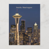 Carte Postale Vue pittoresque de Seattle, Washington (Devant)
