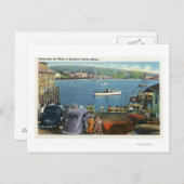 Carte Postale Vue pittoresque depuis le quai, les bateaux et les (Devant / Derrière)