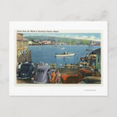 Carte Postale Vue pittoresque depuis le quai, les bateaux et les (Devant)