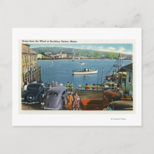 Carte Postale Vue pittoresque depuis le quai, les bateaux et les