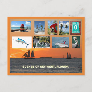 Carte Postale Vue pittoresque Key West, Floride