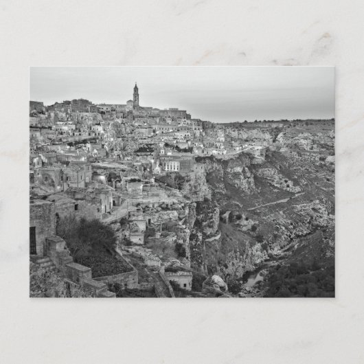 Carte Postale Vue pittoresque Matera (Devant)