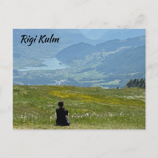 Carte Postale Vue pittoresque Rigi Kulm Suisse (Devant)
