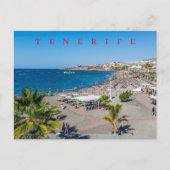 Carte postale vue plage Tenerife Torviscas (Devant)