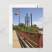 Carte Postale Vue Pont Arche En Pierre (Devant / Derrière)