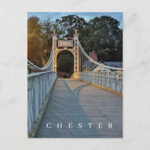 Carte postale vue Pont du parc de Chester Queens
