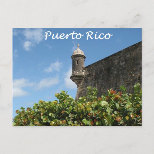 Carte Postale Vue Porto Rico (Devant)