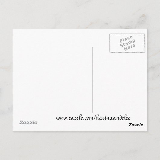 Carte Postale Vue Prague (Dos)