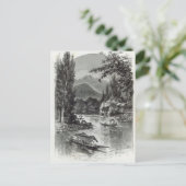 Carte Postale Vue près de Serinugur, de 'Leisure Hour', 1888 (Debout devant)