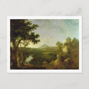 Carte Postale Vue près de Wynnstay, siège de Sir Watkin William