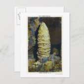 Carte Postale Vue rapprochée de la pagode chinoise (Devant / Derrière)