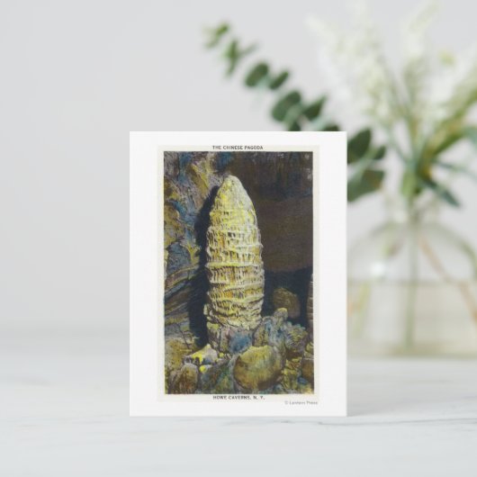 Carte Postale Vue rapprochée de la pagode chinoise (Debout devant)