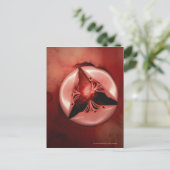 Carte Postale Vue rapprochée de la valve tricuspide dans le coeu (Debout devant)