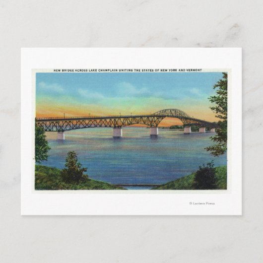 Carte Postale Vue rapprochée du nouveau pont (Devant)