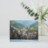 Carte Postale vue riomaggiore (Debout devant)