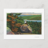 Carte Postale Vue rocheuse équilibrée de la chaîne Fulton des la (Devant)