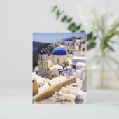 Carte Postale Vue Santorin (Debout devant)
