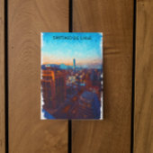 Carte Postale Vue Skyline Santiago du Chili