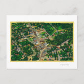 Carte Postale Vue Skyliner en direction sud sur Ashland, OR (Devant)