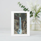 Carte Postale Vue spectaculaire de la cascade de la caverne (Debout devant)