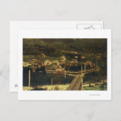 Carte Postale Vue sud de la partie du district de résidence (Devant / Derrière)