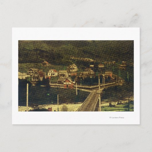 Carte Postale Vue sud de la partie du district de résidence (Devant)