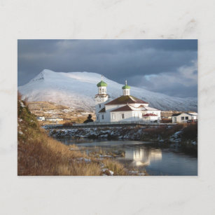 Carte Postale Vue sud de l'église orthodoxe russe