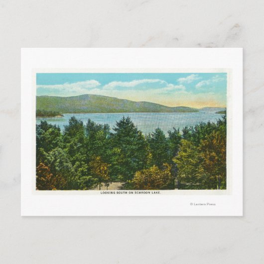 Carte Postale Vue sud du lac (Devant)