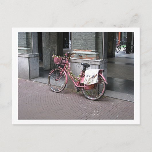 Carte Postale Vue sur Amsterdam. (Devant)