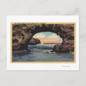 Carte Postale Vue sur Arch Rock le long de West Cliff Drive (Devant)