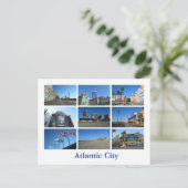 Carte Postale Vue sur Atlantic City (Debout devant)