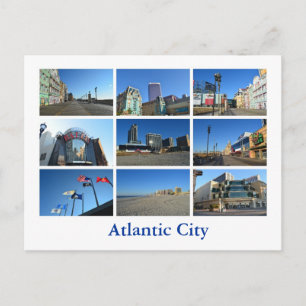 Carte Postale Vue sur Atlantic City