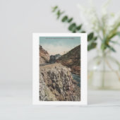 Carte Postale Vue sur Box Canon Train (Debout devant)