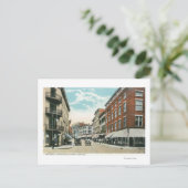 Carte Postale Vue sur Broadway et Corner Strand Street (Debout devant)