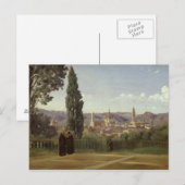 Carte Postale Vue sur Florence (Devant / Derrière)