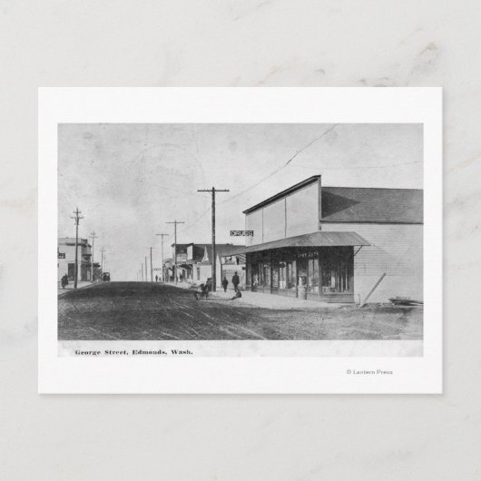 Carte Postale Vue sur George Street (Devant)