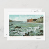 Carte Postale Vue sur Golden Gate et Fort Point (Devant / Derrière)