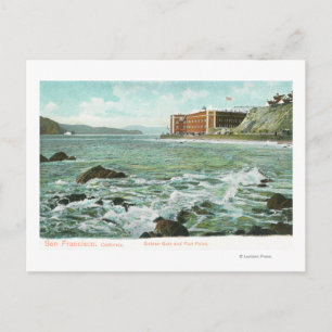 Carte Postale Vue sur Golden Gate et Fort Point