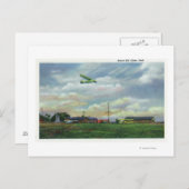 Carte Postale Vue sur Harris Hill Glider Field, Glider in (Devant / Derrière)