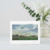 Carte Postale Vue sur Harris Hill Glider Field, Glider in (Debout devant)