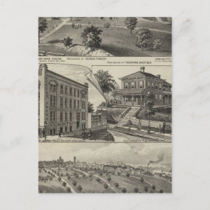 Carte Postale Vue sur Kansas City, Kansas