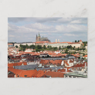 Carte Postale Vue sur la belle ville de Prague