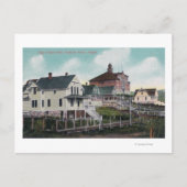 Carte Postale Vue sur la colline du lycée, Résidences (Devant)