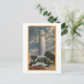 Carte Postale Vue sur la colline du Telegraph avec le mémorial d (Debout devant)