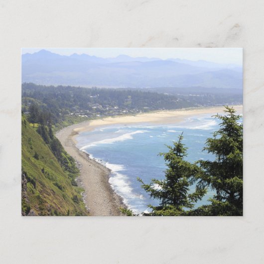 Carte Postale Vue sur la côte de l'Oregon (Devant)