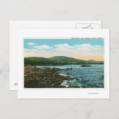 Carte Postale Vue sur la Côte près du port de Camden (Devant / Derrière)