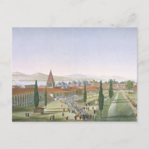 Carte Postale Vue sur la cour intérieure du Seraglio, Topka