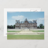 Carte Postale Vue sur la façade Est du Château de Maisons (Devant / Derrière)